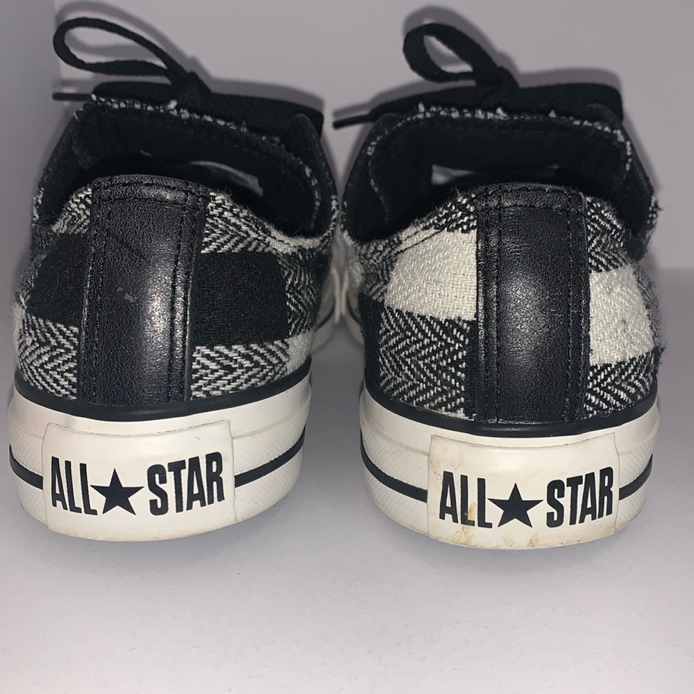 Converse All-Star Buffalo Plaid Low Top Sneakers size 6 women’s: - Picture 4 of 7